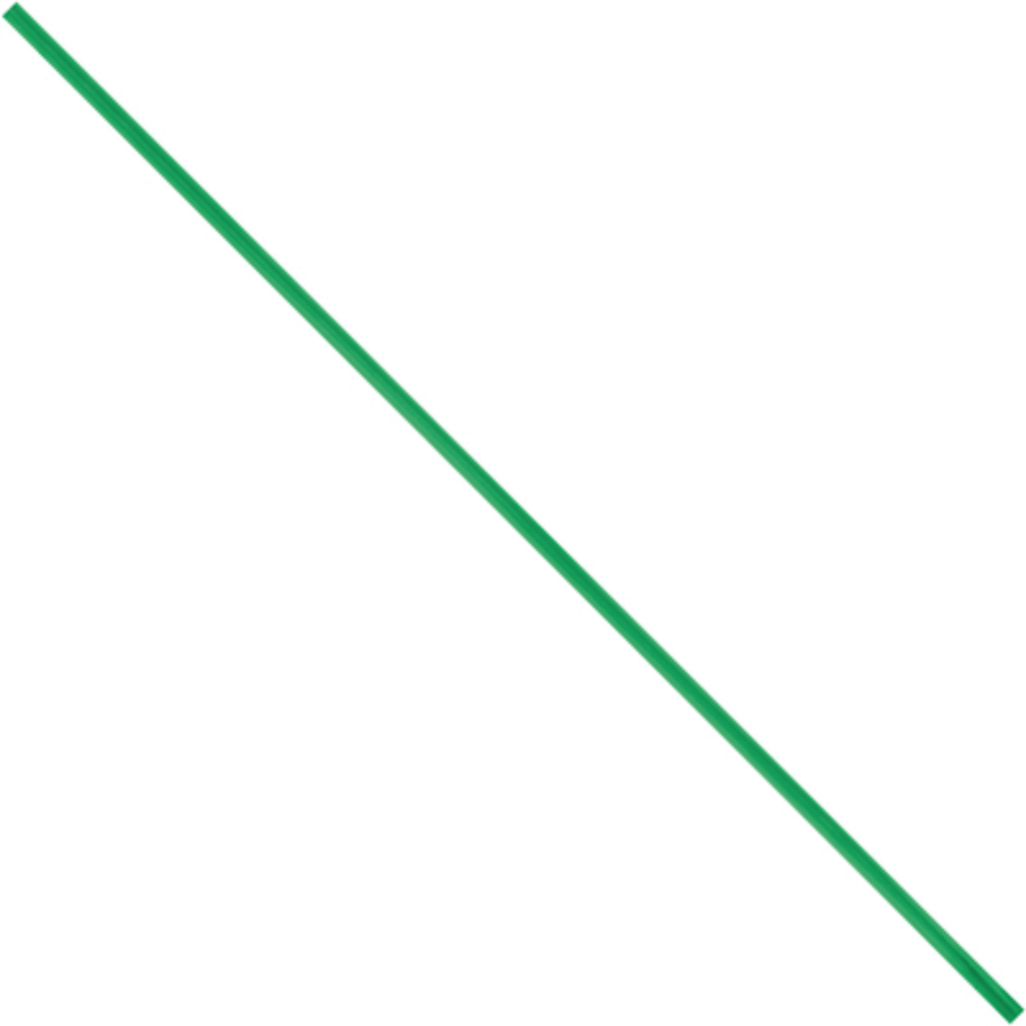 5 x 5/32in. Green Plastic Twist Ties 2000/CS, Model# PLT5G